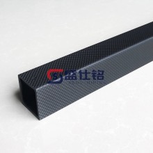 3K斜紋碳纖維管 碳纖維方管 碳纖維數控加工